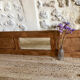 Renovated wooden mirror