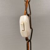 Ceramic hanging lamp, Danish from the 1970s.