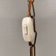 Ceramic hanging lamp, Danish from the 1970s.