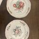 2 antique earthenware dishes from Les Islettes, 18th century