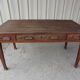 Old farmhouse table in solid oak