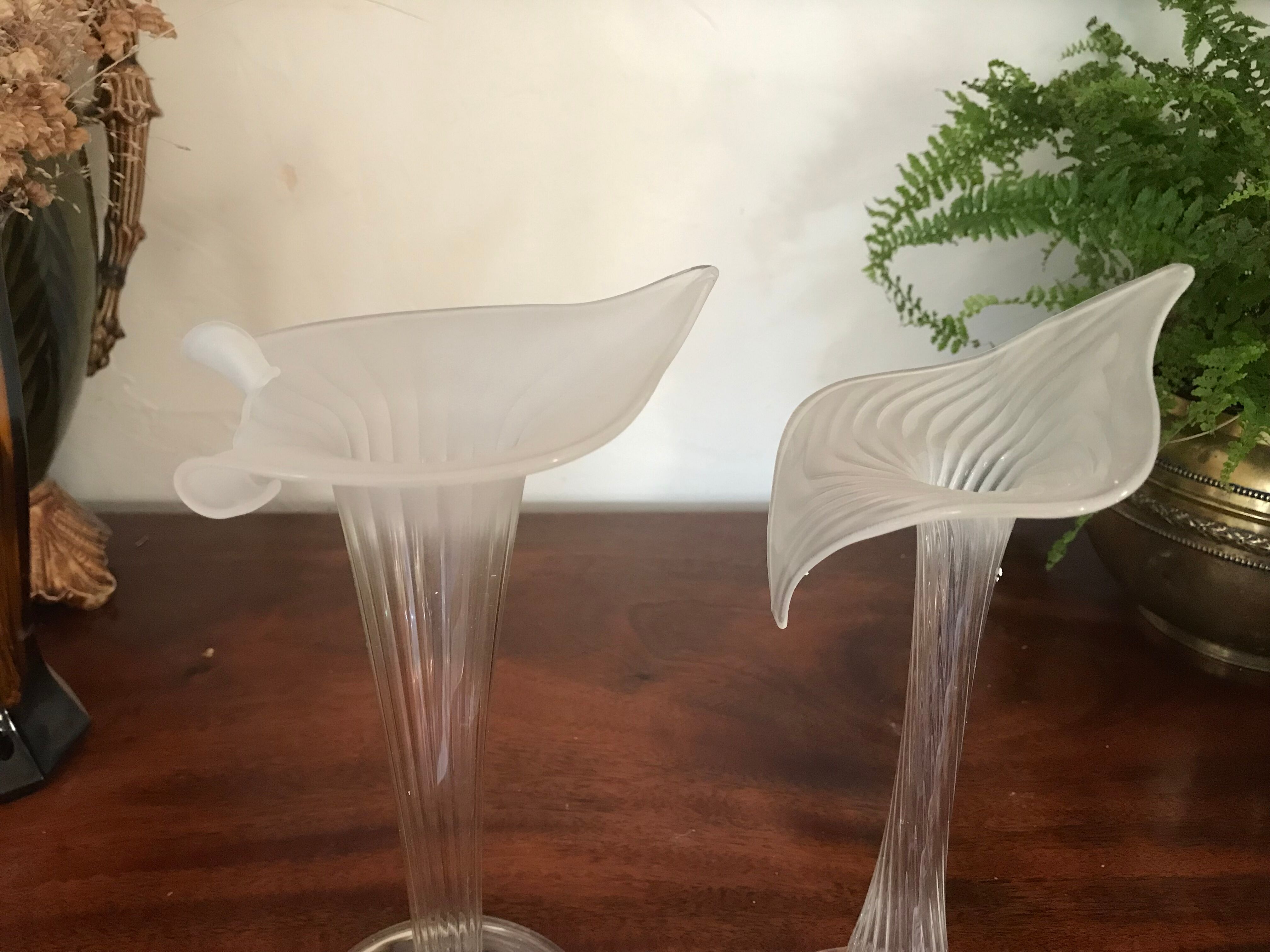 Pair of Murano vases