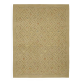 Tapis kilim aubusson vintage européen fait main 272 cm x 360 cm