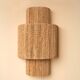 Vegetable fibre wall light - The Lalou