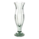 Vase, Art Déco, cristal d'uranium, Moser, Tchécoslovaquie, années 1930