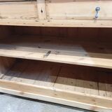 Rustic solid pine buffet