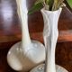 Pair of vases/soliflores Art Nouveau K&G Lunéville - France