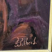 J. Lockers. Portrait of a Spanish knight. Oil on panel.