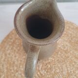 Tall, fine stoneware vase/pitcher