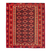 Tapis Kilim turc vintage tissé main