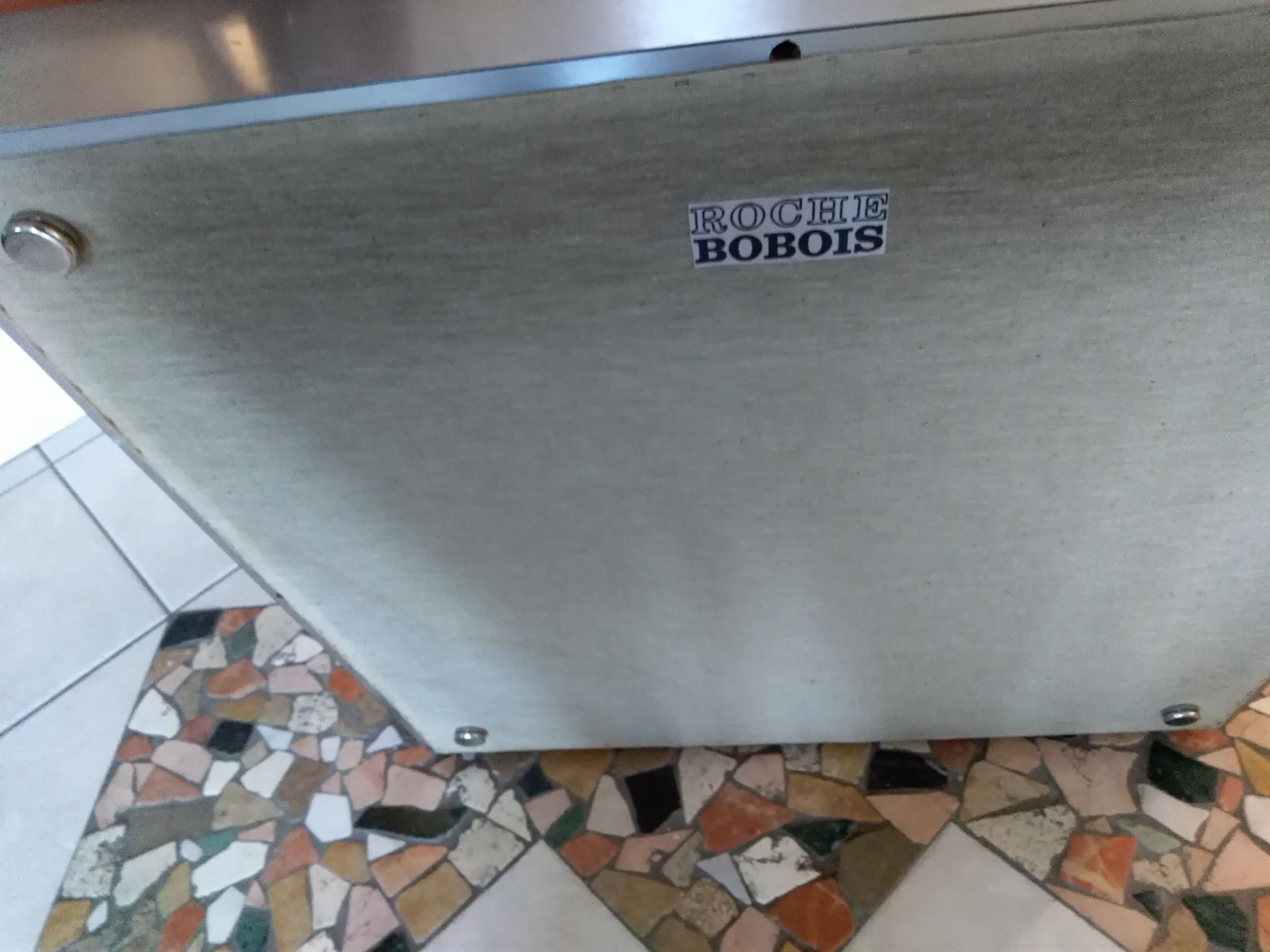 Table basse vintage Jacques Charpentier pour Roche Bobois 1970