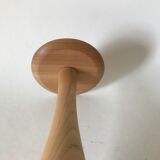 Large candlestick candlestick raw wood candlestick