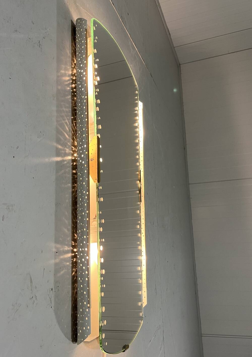 Miroir lumineux Ernest Igl pour Hillebrand Allemagne