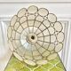 Suspension flower mother-of-pearl brass
