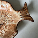 Ceramic bowl in the shape of a fish