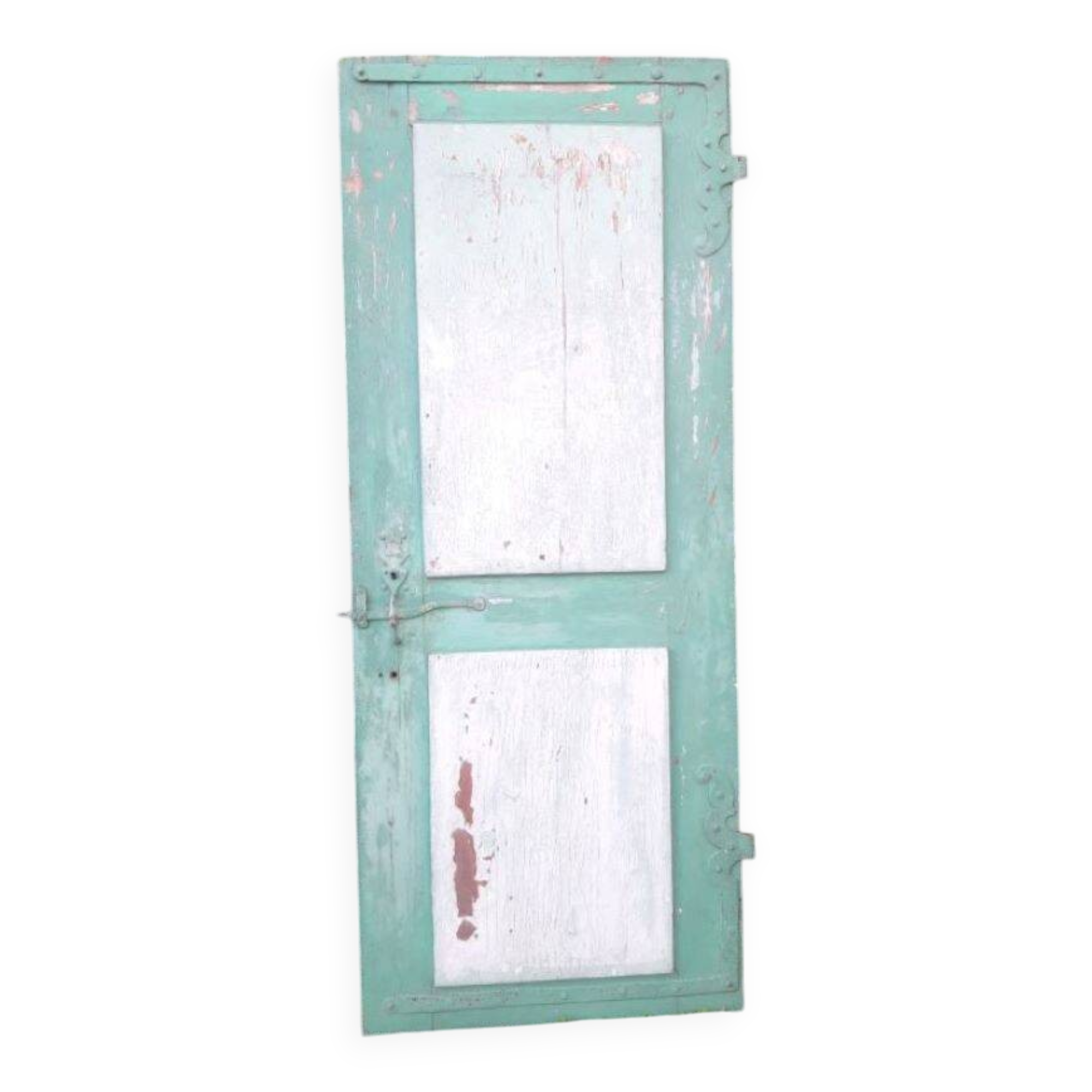 Door H186.5xW75cm with 18th century interior molding