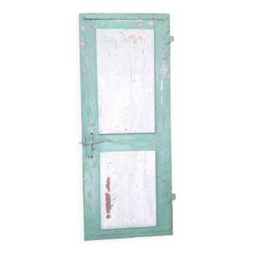 Door H186.5xW75cm with 18th century interior molding