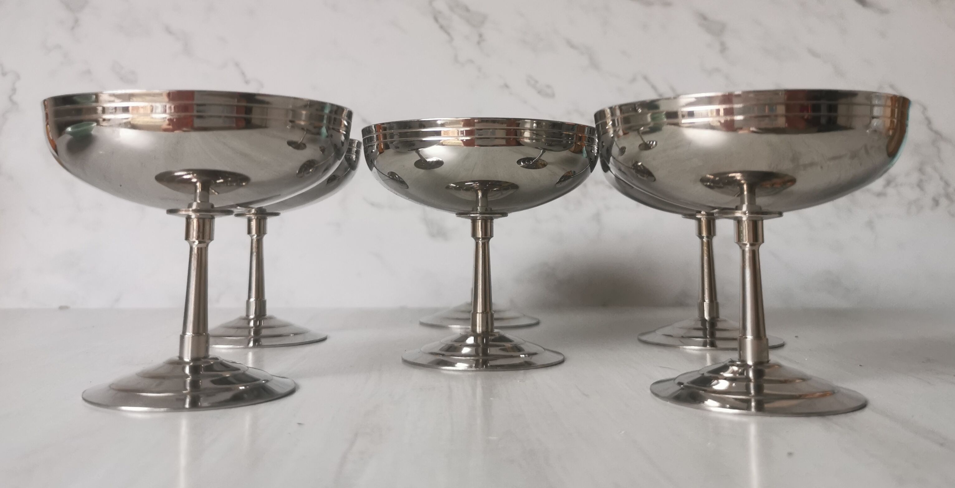 Vintage ice cream cups