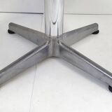 Vintage coffee table 1960 formica aluminium steel chrome dlg eames 60s 1960s