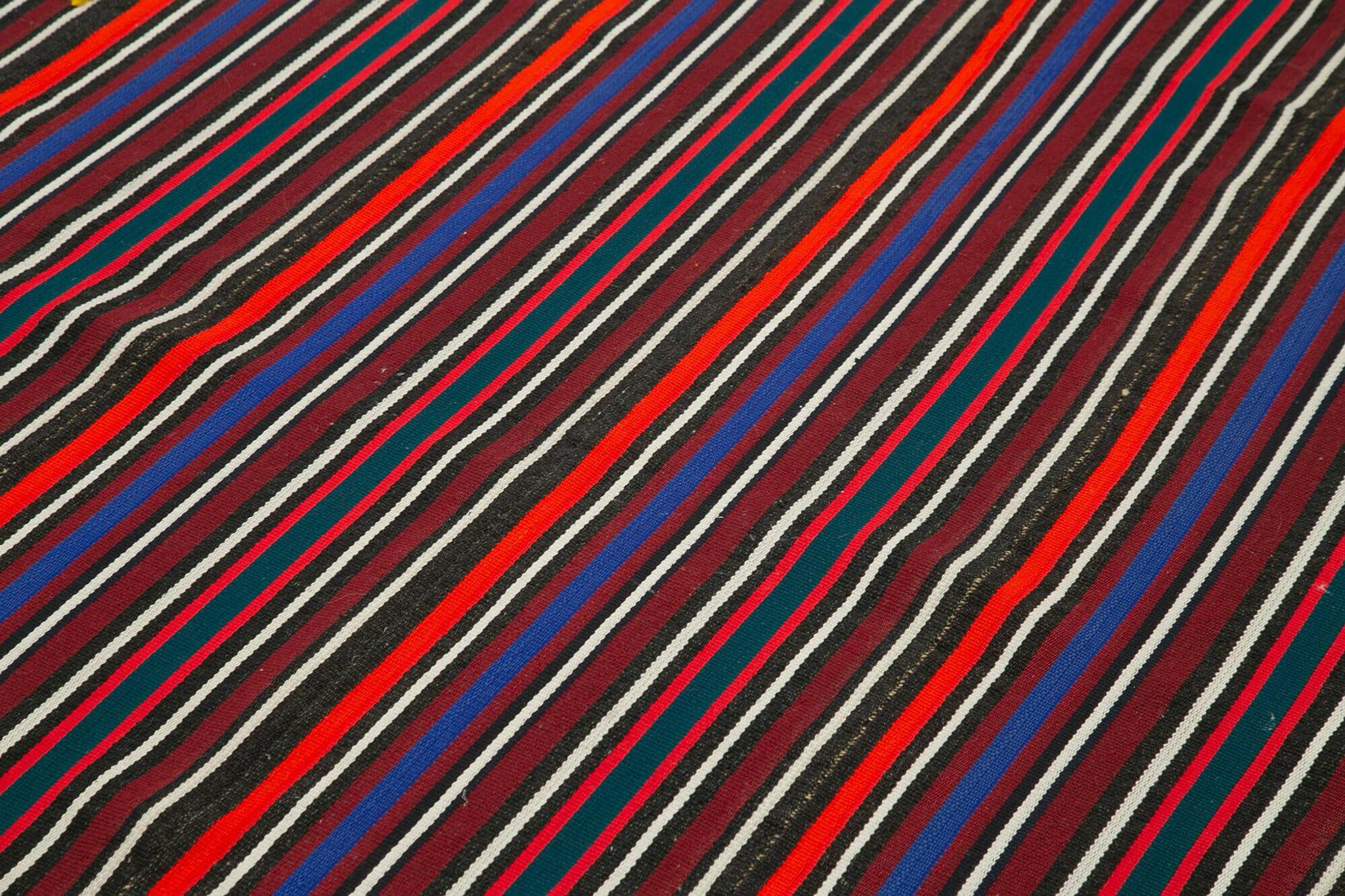 Turkish Handmade Vintage Anatolian Kilim 172 cm x 237 cm
