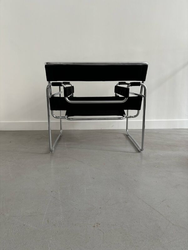 Fauteuil Wassily par Marcel Breuer pour Gavina