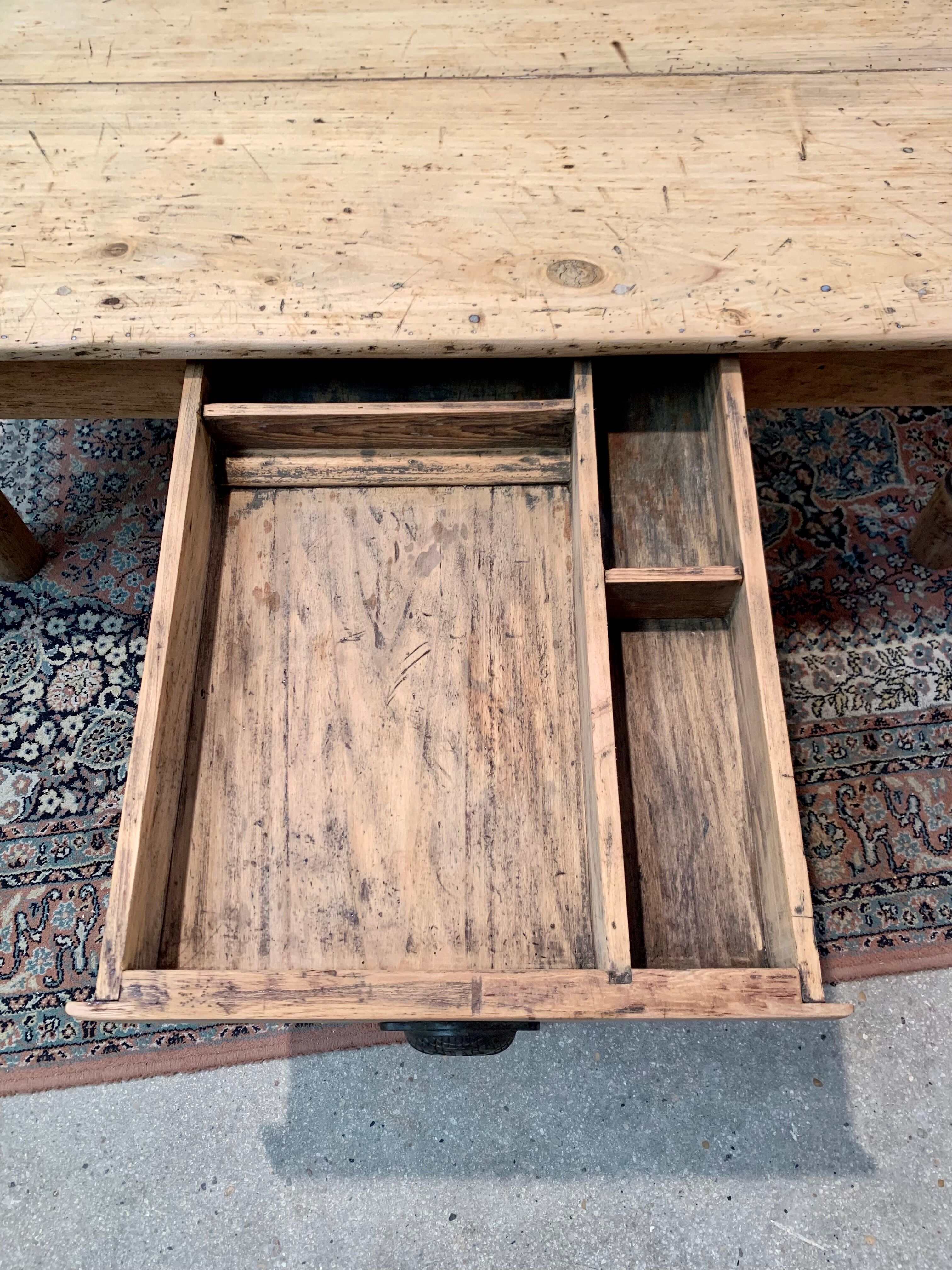 Vintage wood coffee table