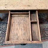 Vintage wood coffee table