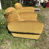 2 moustache club chairs