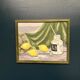 Original Oil on Panel – “Still Life with Lemons and Inkpot” by Gilbert