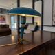 Vintage tripod table lamp / Bijou desk lamp by Louis Kalff