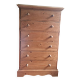 Chest of drawers with 6 drawers