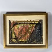 Sonja SEKULA (1918-1963) Composition expressionniste abstraite, 1953