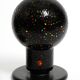 Pair of large 1980s Italian table lamps made of colorful multi-layer Murano