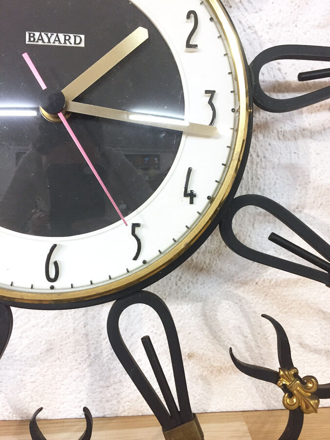Vintage vintage bayard clock 1970