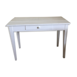 White vintage dining table