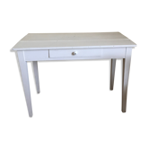 Table de salle à manger vintage blanche