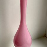 Pink opaline vase 50s