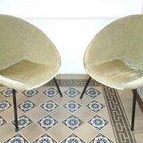 Pair of armcchairs Circle Salamanca Lusch Erzeugnis for Lusch & Co