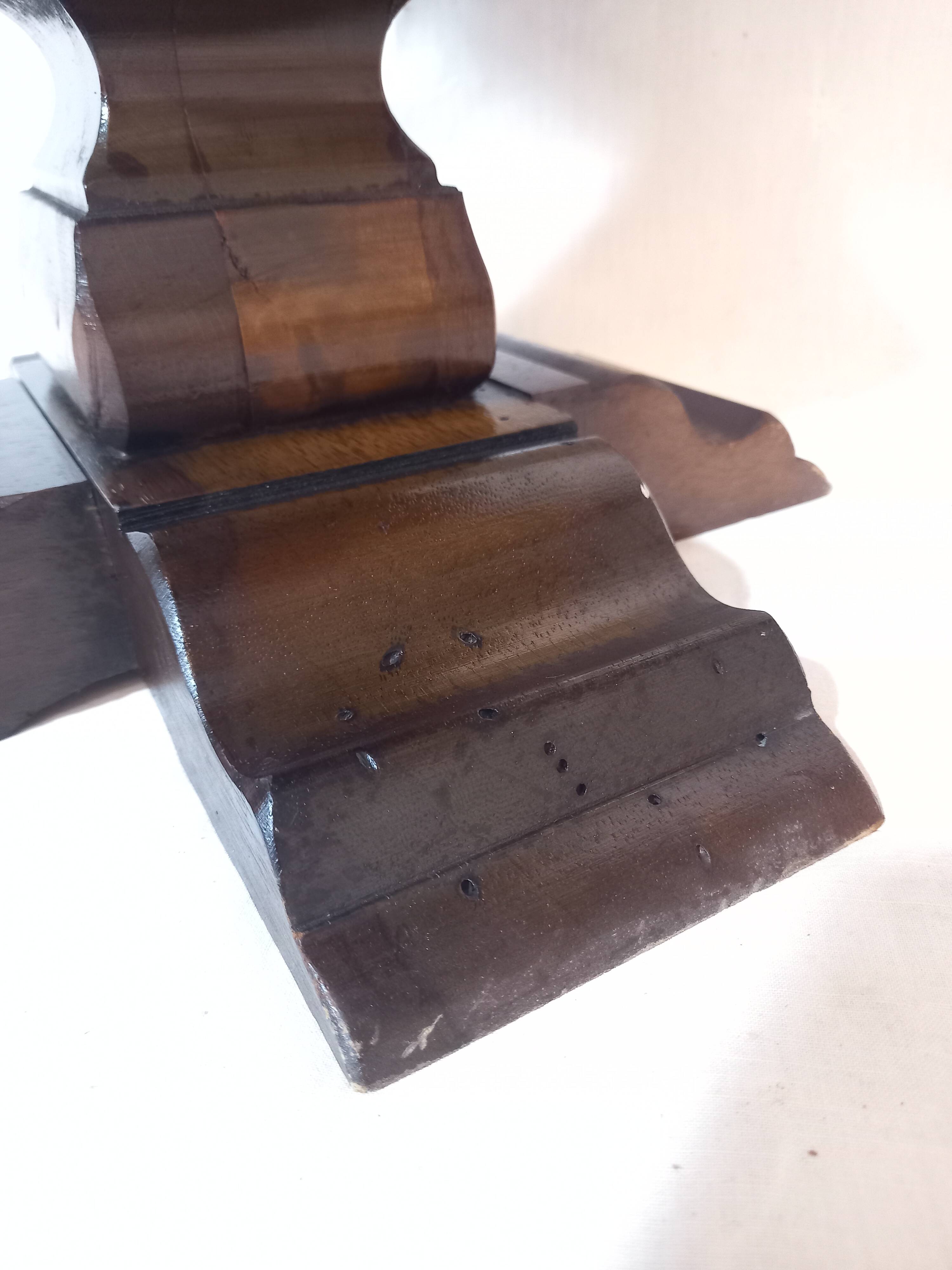 Octagonal Side Table With Baluster Shaft