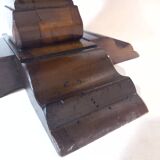 Octagonal Side Table With Baluster Shaft