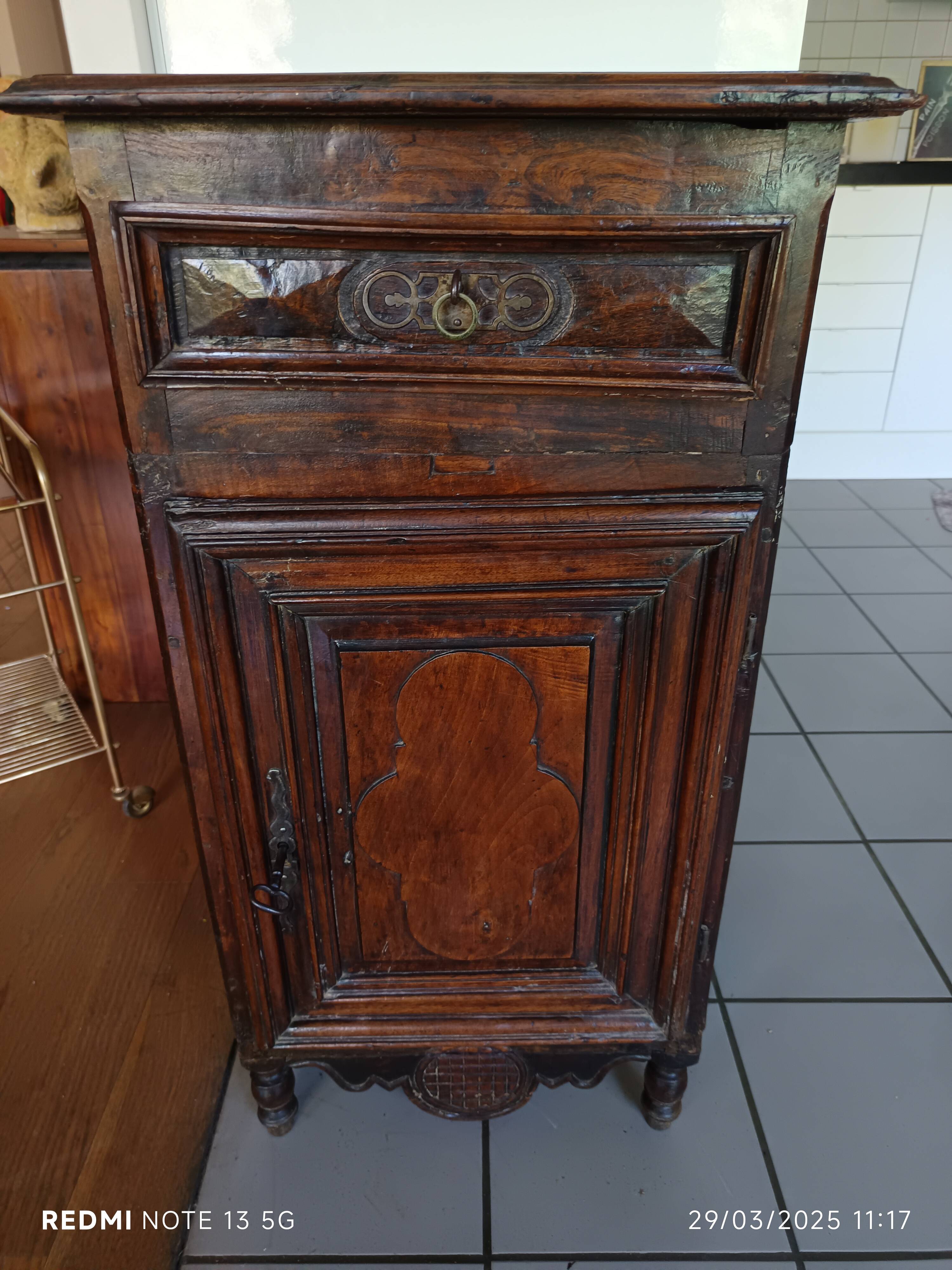 jam cabinet late 17th early 18th century walnut