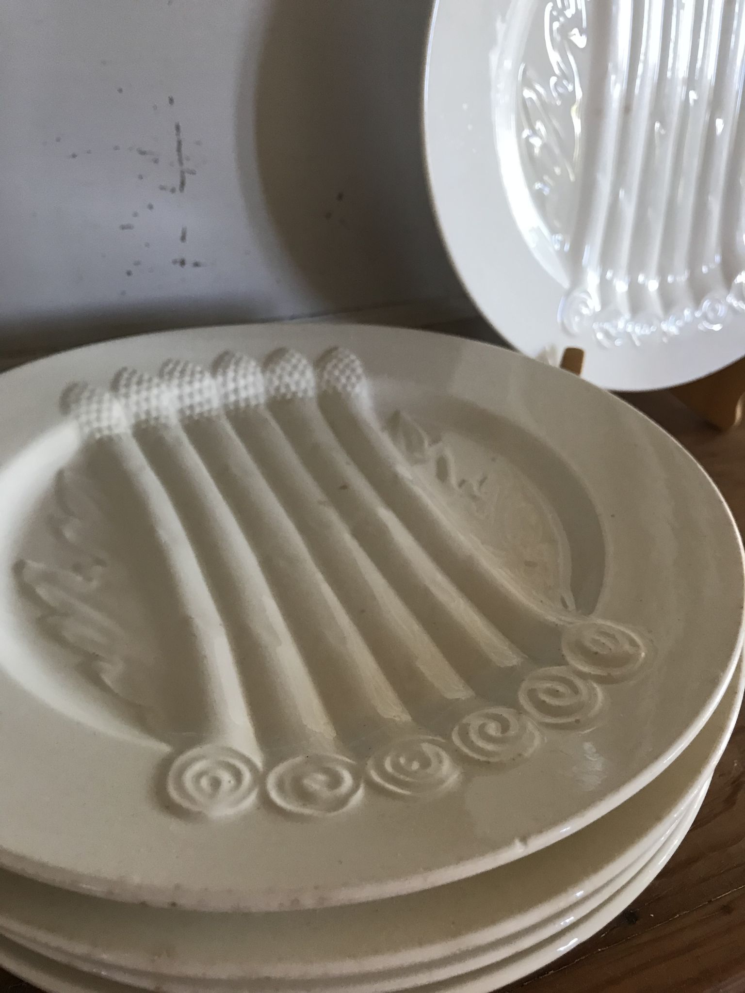 Old Boch La Louvière plates