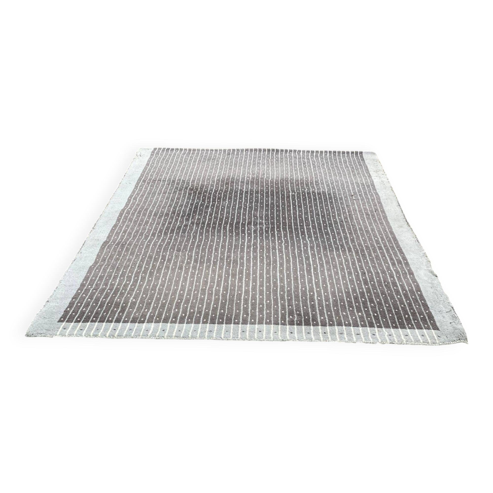 Toulemonde Bochart handmade gray wool rug 200x300