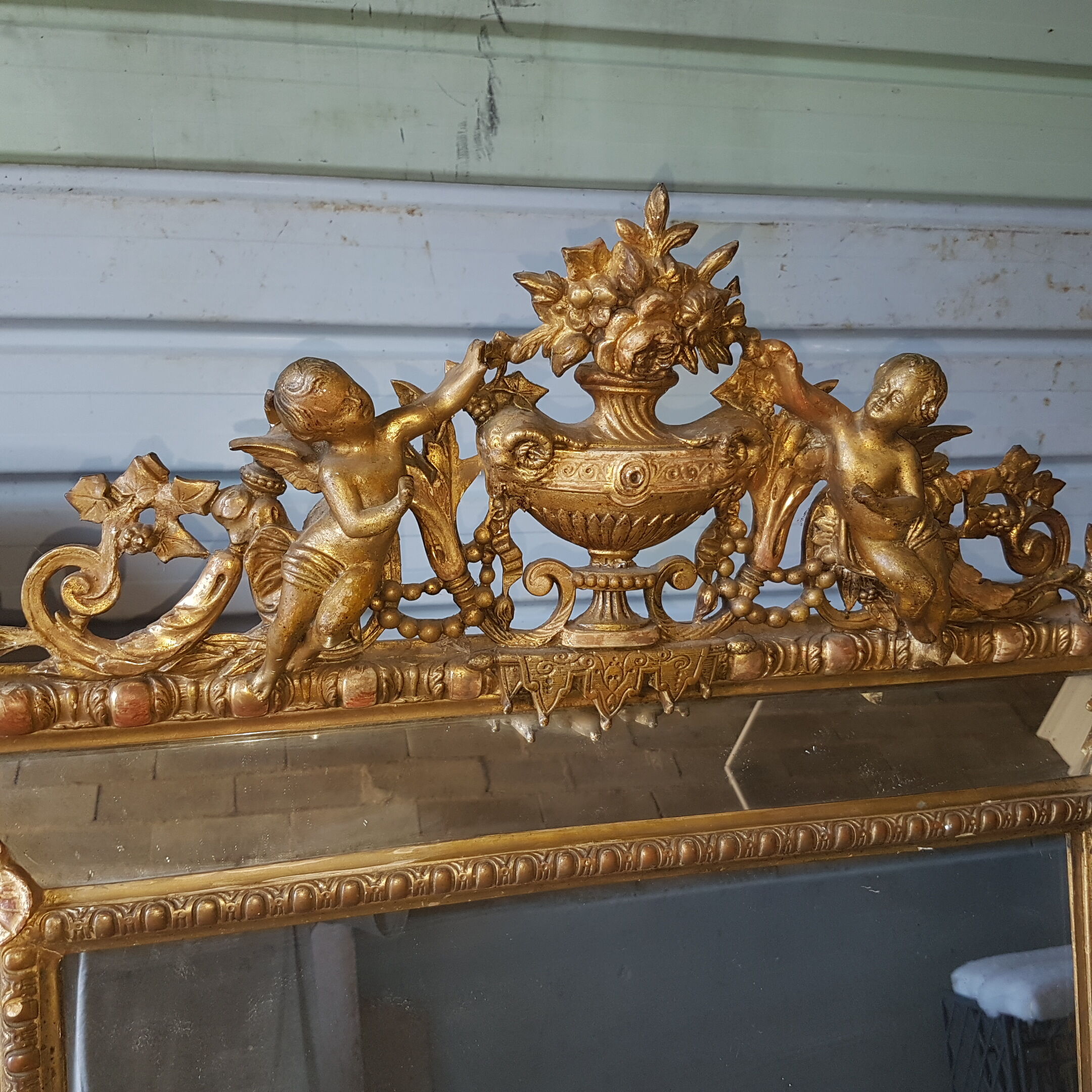 Mirror parclose style Napoleon lll