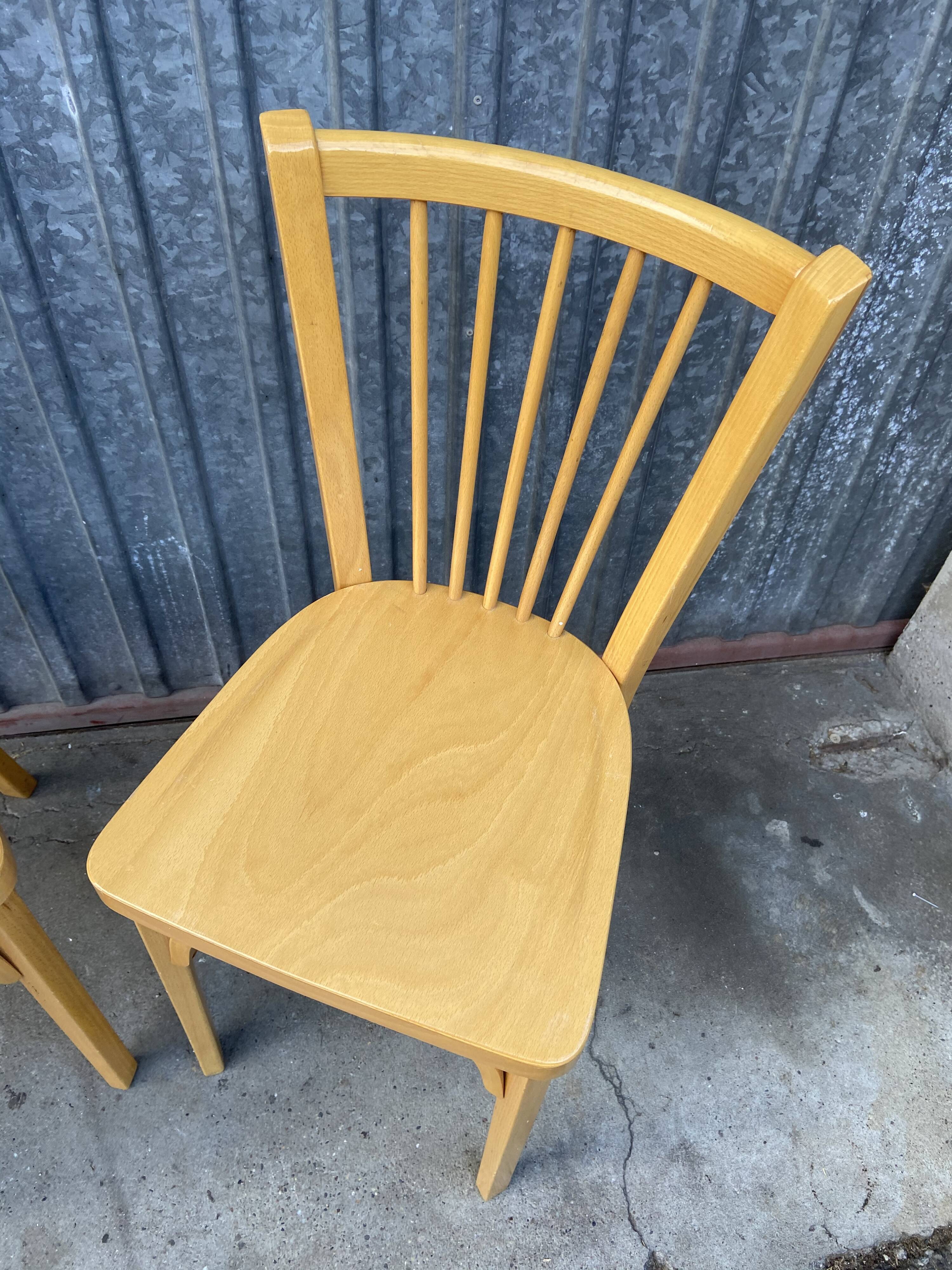 2 Baumann bistro chairs