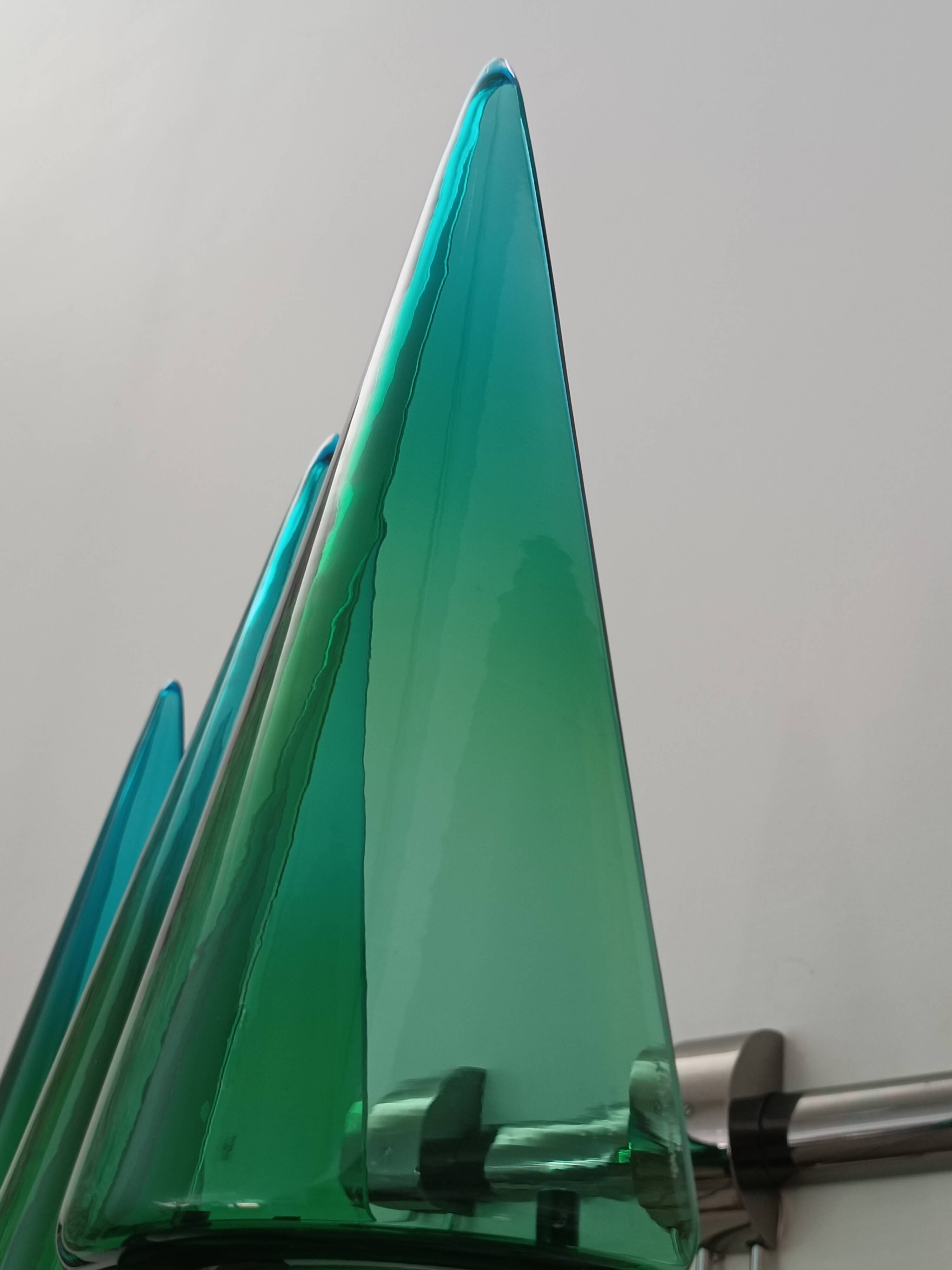 Important applique by Guido De Majo for DMI 1970s