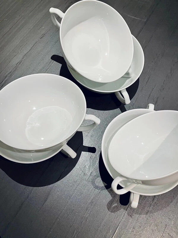 Set of 6 bowls porcelain
