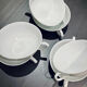 Set of 6 bowls porcelain