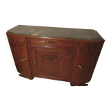 Art Deco sideboard from the 1930s/40s in solid oak