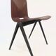 Vintage set of four Galvanitas S22 school chairs in the Netherlands